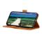 A-One Brand - Sony Xperia 5 IV Plnboksfodral PU Lder - Gul
