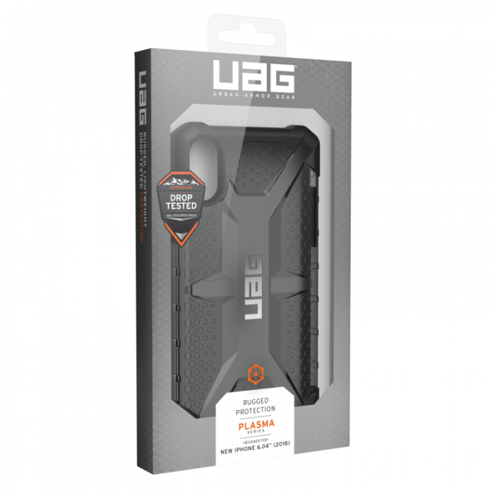 UTGATT5 - UAG Plasma Cover till iPhone XR - Ash