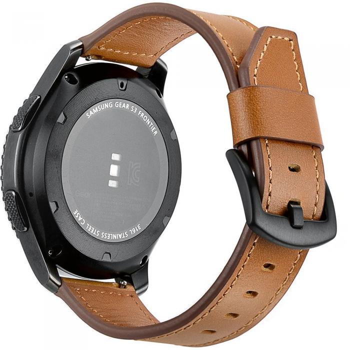 UTGATT5 - Tech-Protect Herms Samsung Galaxy Watch 3 45mm - Brun