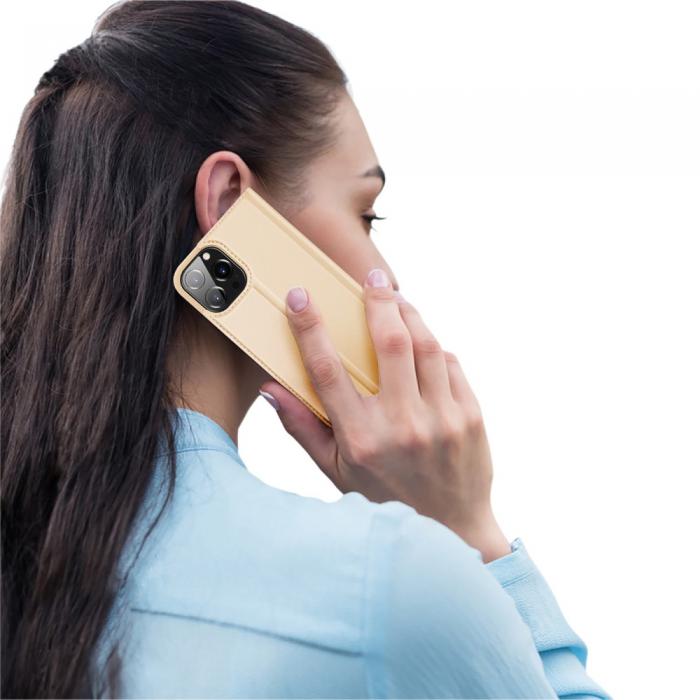 Dux Ducis - Dux Ducis Skin Series Plnboksfodral iPhone 13 Pro - Gold
