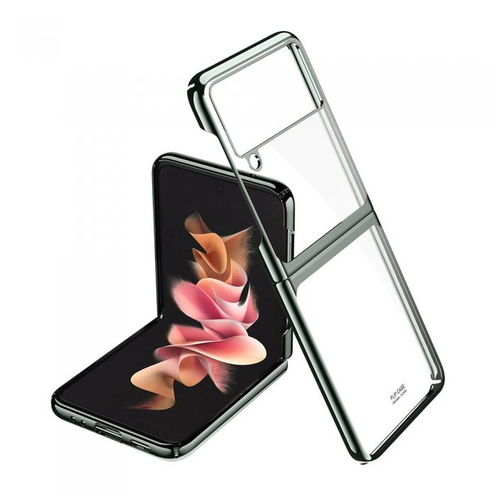 A-One Brand - Electroplating Mobilskal till Samsung Galaxy Z Fold 3 - Grn