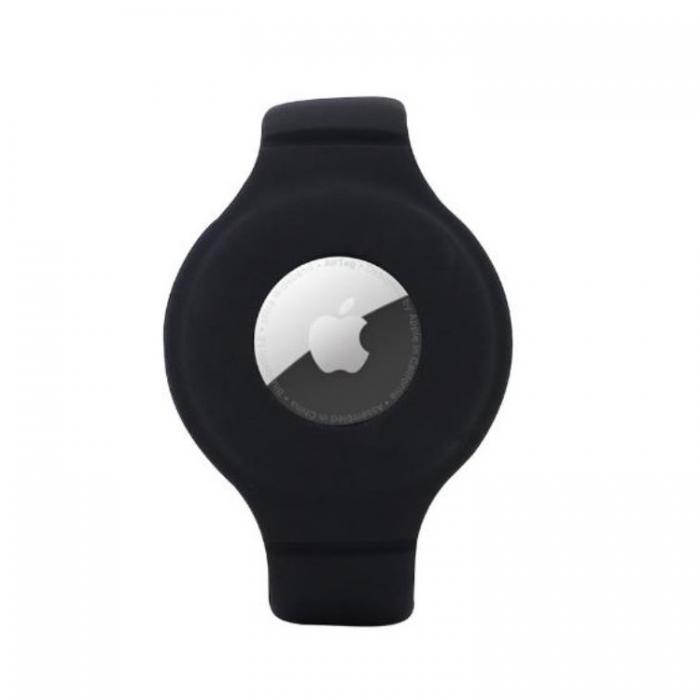 A-One Brand - Airtag Wristband Silikon - Svart