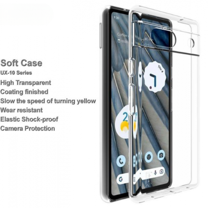 Imak - Imak Google Pixel 7A Mobilskal UX-10 Series - Clear