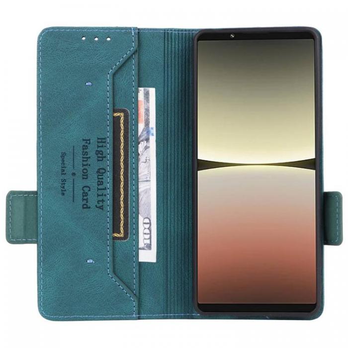 A-One Brand - Sony Xperia 5 IV Plnboksfodral Decor Magnetic Clasp - Grn