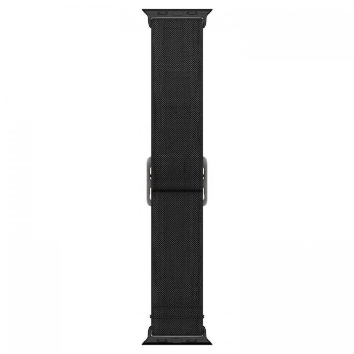 Spigen - Spigen Fit Lite Armband Apple Watch 4/5/6/7/8/SE/Ultra (42/44/45/49 mm) - Svart