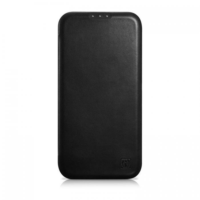 ICARER - iCarer iPhone 14 Pro Max Plånboksfodral Magsafe Läder - Svart
