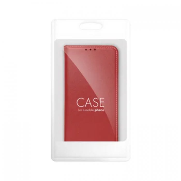 A-One Brand - Xiaomi Redmi Note 12 5G Plnboksfodral Smart Pro - Burgundy