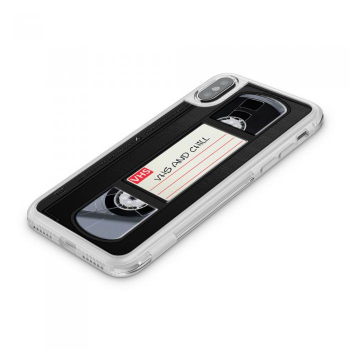 UTGATT5 - Fashion mobilskal till Apple iPhone X - VHS and Chill