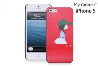 A-One Brand - My ColorsBaksideskal till Apple iPhone 5/5S/SE - (Girl)
