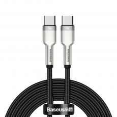 BASEUS - BASEUS kabel USB-C to USB-C PD100W Power Delivery 2m Svart