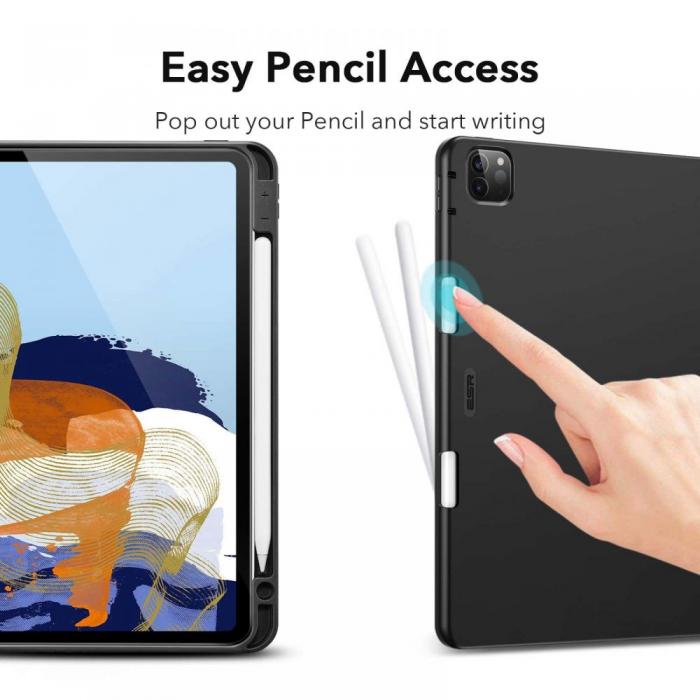 UTGATT5 - Esr Rebound Pencil Fodral iPad Pro 11 2020/2021 Svart