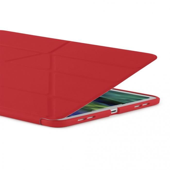 UTGATT1 - Pipetto iPad Pro 2020 11-tums TPU Origami-fodral - Rd