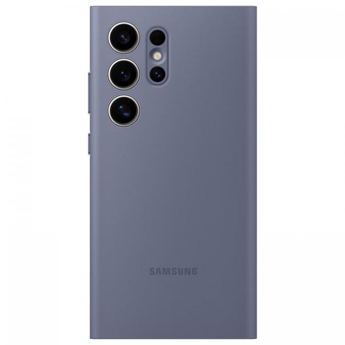 Samsung - Samsung Galaxy S24 Ultra Plnboksfodral Smart View - Lila