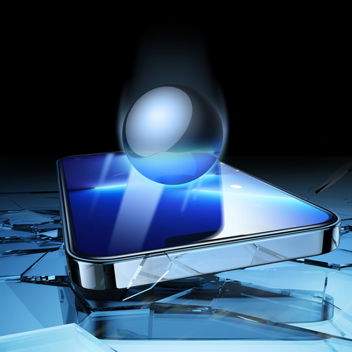 UTGATT1 - Joyroom iPhone 14 Skrmskydd i Hrdat Glas 2.5D