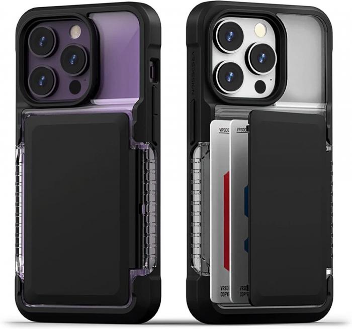 VERUS - VRS DESIGN Neo Flip Skal iPhone 14 Pro Max - Svart