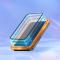 Spigen - Spigen iPhone 14 Pro Skrmskydd i Hrdat Glas Alm FC 2-Pack - Svart