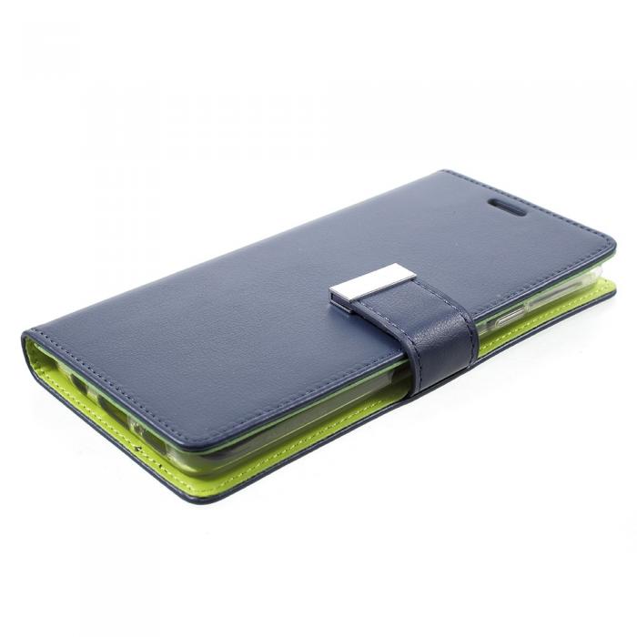 UTGATT4 - Mercury Rich Diary Plnboksfodral till Samsung Galaxy S9 Plus - Bl