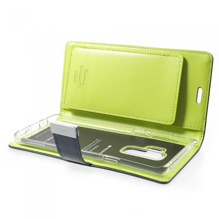 UTGATT4 - Mercury Rich Diary Plnboksfodral till Samsung Galaxy S9 Plus - Bl