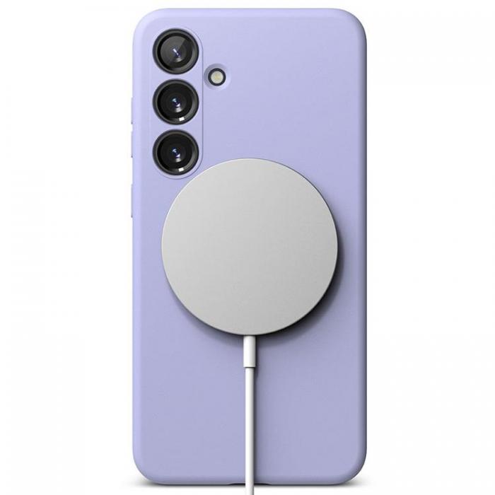 Ringke - Ringke Galaxy S24 Mobilskal Magsafe Silikon - Lavender