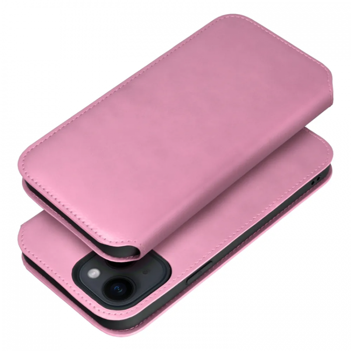 A-One Brand - iPhone 15 Pro Plnboksfodral Dual Pocket - Rosa