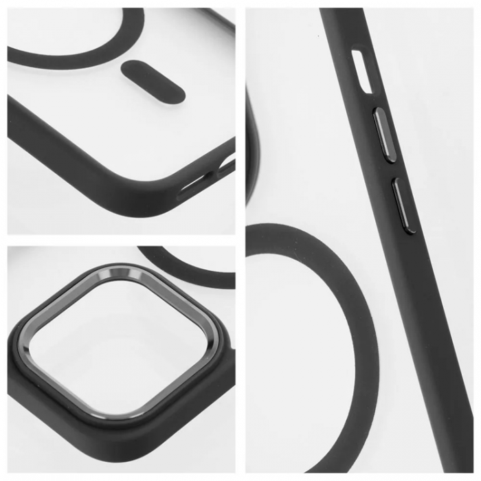 A-One Brand - iPhone 15 Mobilskal Magsafe Matte - Svart