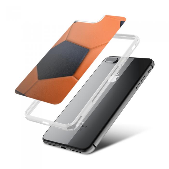 UTGATT5 - Fashion mobilskal till Apple iPhone 8 Plus - Fotboll - Orange