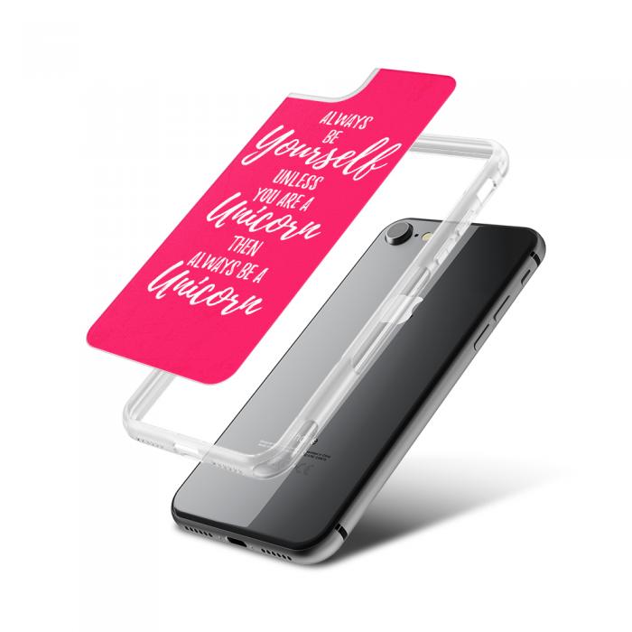 UTGATT5 - Fashion mobilskal till Apple iPhone 8 - Be a unicorn