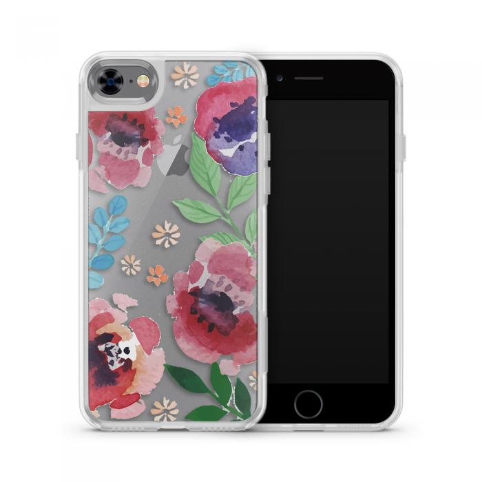 UTGATT5 - Fashion mobilskal till Apple iPhone 8 - Flower art