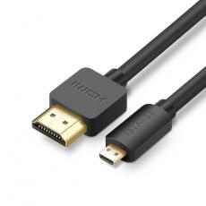Ugreen - Ugreen HDMI 2.0 Till Micro HDMI Kabel 1 m - Svart