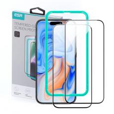 ESR - [2-Pack] ESR iPhone 15 Härdat Glas Skärmskydd