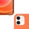 Ruhtel - Silicone Korthllare Skal iPhone 12 Pro Max - Orange