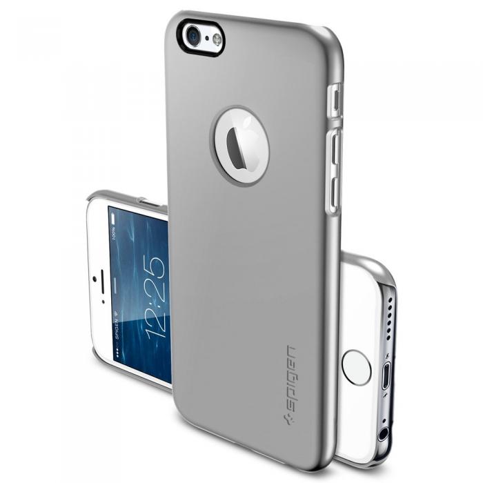 UTGATT5 - SPIGEN Ultra Thin Fit A Skal till Apple iPhone 6(S) Plus (Satin Silver)
