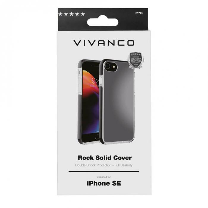 UTGATT1 - Vivanco Rock Solid Skal iPhone 6/7/8/SE 2020 - Transparent