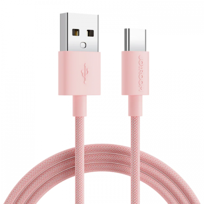 Joyroom - Joyroom USB-C till USB-A kabel 1m - Rosa