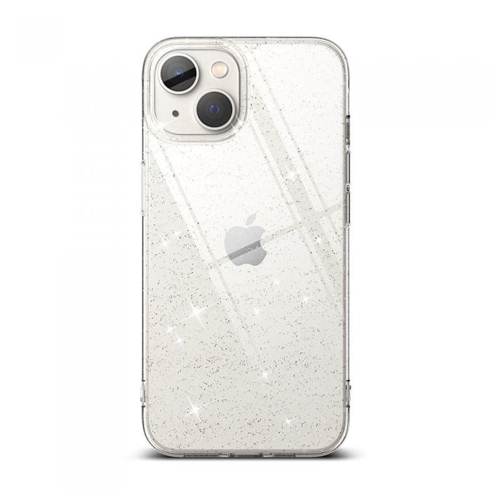 Ringke - RINGKE iPhone 14 Skal Air - Glitter Clear