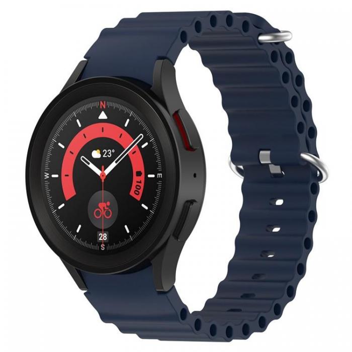 A-One Brand - Galaxy Watch 6 Classic (43mm) Armband Ocean - Mrkbl