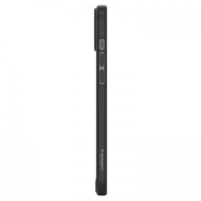 Spigen - Spigen iPhone 15 Mobilskal Ultra Hybrid - Frosted Svart