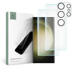 Tech-Protect - [3-Pack] Tech-Protect Galaxy S23 Ultra Kameralinsskydd i Härdat Glas