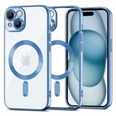 Tech-Protect - Tech-Protect iPhone 15 Mobilskal Magsafe Magshine - Sky Blå
