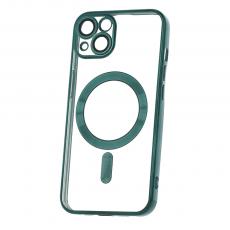 TelForceOne - iPhone 13 Magfodral Grönt Krom Finish Skyddande Stilrent