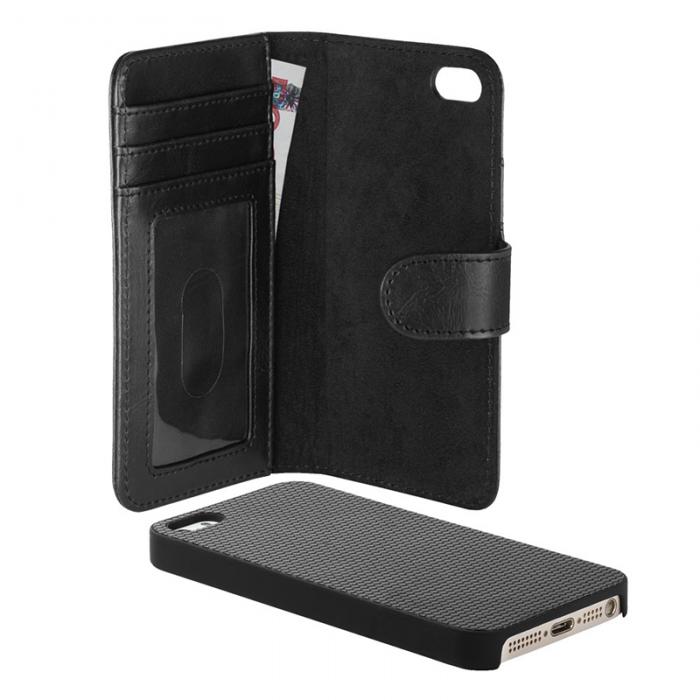 UTGATT5 - iDeal of Sweden Magnet Wallet+ iPhone 5/5S/Se Black