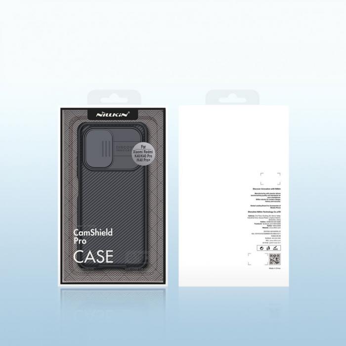UTGATT1 - Nillkin - Camshield Pro Mobilskal Xiaomi Poco F3 / Mi 11i - Svart