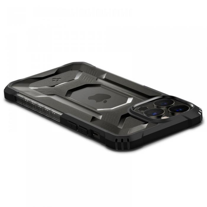 UTGATT1 - Spigen Nitro Force Mobilskal iPhone 13 Pro Max - Matte Svart
