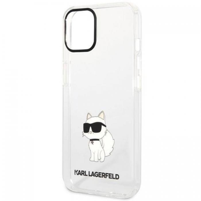 KARL LAGERFELD - Karl Lagerfeld iPhone 12/12 Pro Mobilskal Ikonik Choupette - Clear