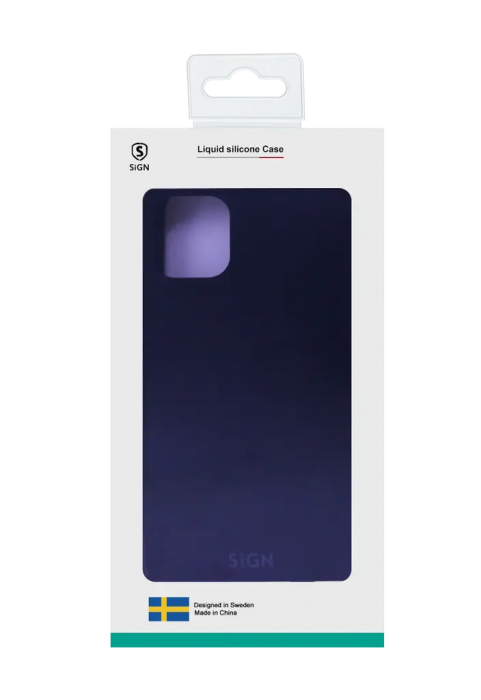 SiGN - SiGN Xiaomi Mi 10 Lite Skal Liquid Silicone - Svart