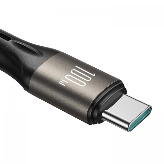 Joyroom - Joyroom USB-C till USB-C 100W Kabel 1.2m - Svart