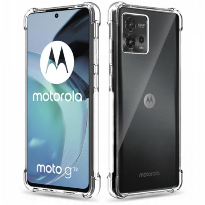 UTGATT - Tech-Protect Motorola Moto G72 Skal Flexair - Clear