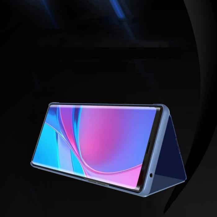 OEM - Smart Clear View Fodral fr Samsung Galaxy A50 / A30s / A50s - Svart