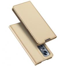 Dux Ducis - DUX DUCIS Skin Series Plånboksfodral Xiaomi 12/12X - Guld