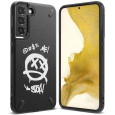 Ringke - Ringke Galaxy S22 Plus Skal Onyx Graffiti - Svart